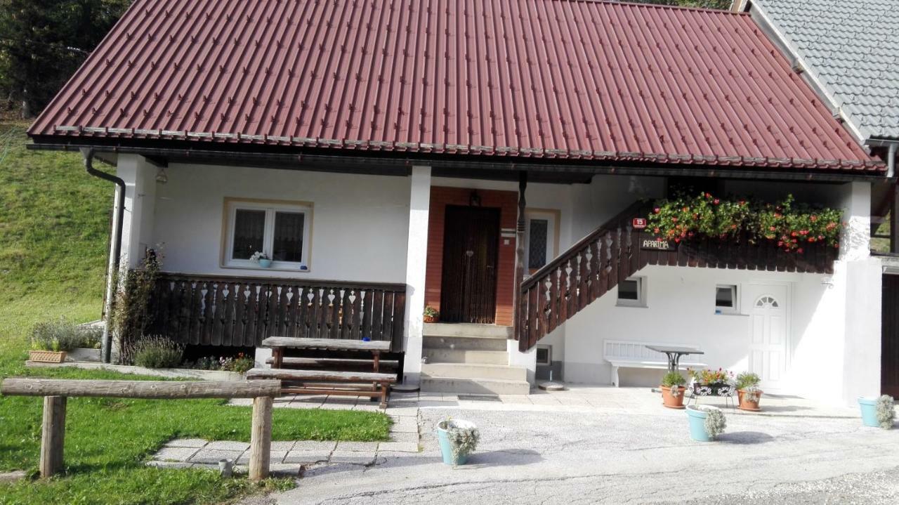 Apartmaji Korosec Na Koprivniku Lägenhet Koprivnik v Bohinju Exteriör bild